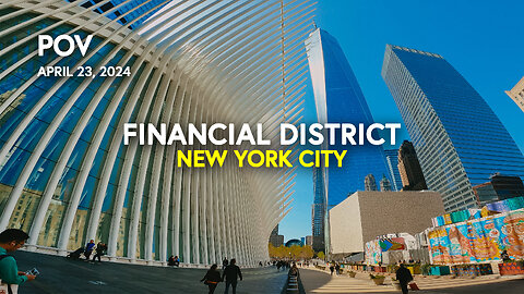 🤯 POV NEW YORK CITY Financial District: Walking Tour in Lower Manhattan, NY, USA / NYC Walk
