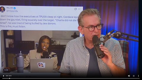 Candance Owens on Charlie Kirk refusing foreign $▮The Jimmy Dore Show