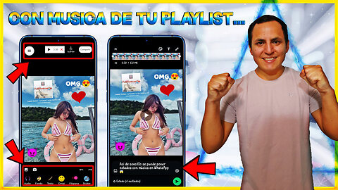 Como Poner MÚSICA en tus HISTORIAS de WhatsApp SIN TikTok 📲| MÉTODO SECRETO 🔥