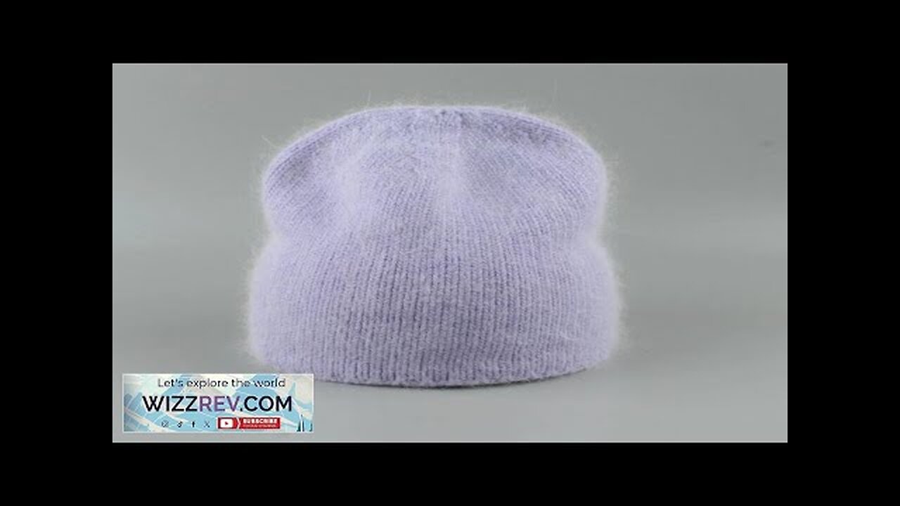 Autumn Winter Hat For Women 70% Rabbit Fur Winter Cap Fashion Warm Review