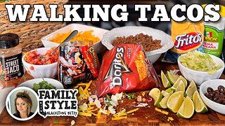 Walking Tacos on the Blackstone Griddle