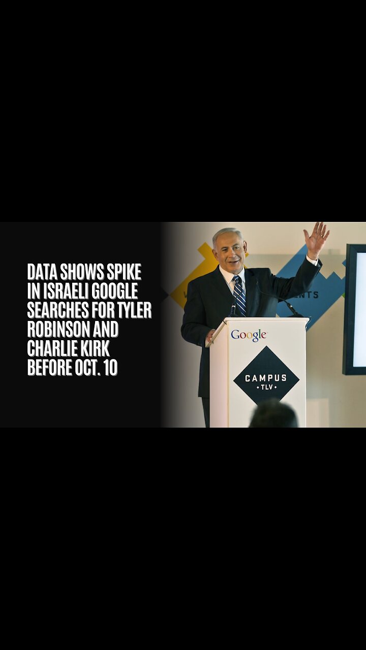 Data Shows Spike in Israeli Google Searches for Tyler Robinson and Charlie Kirk Before Oct. 10