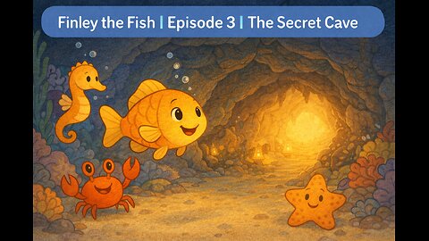 Finley the Fish | Episode 3 | The Secret Cave