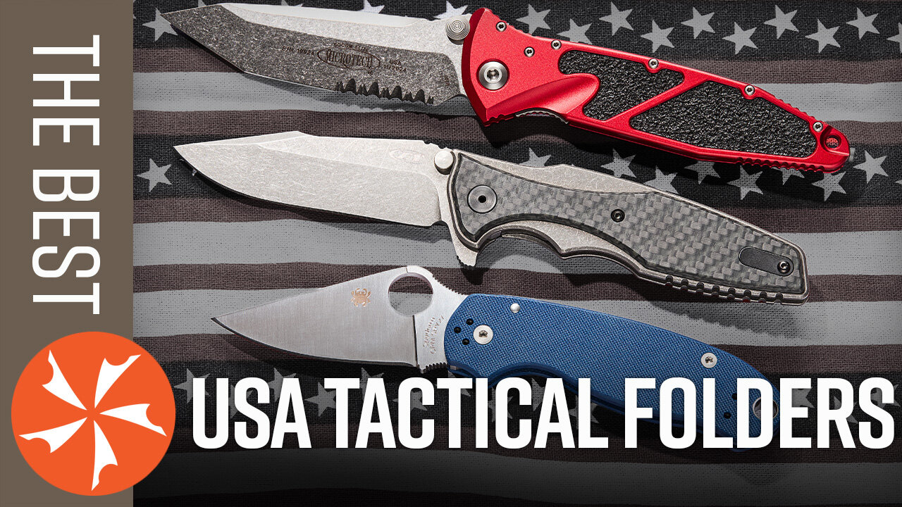 The Best-Designed Tactical Folding Knives are Made in USA