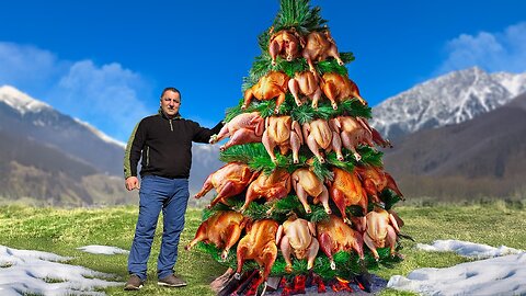 World's First Roasted New Year Tree!