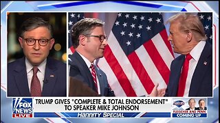 Speaker Johnson: I'll Get Trump's Priorities Pushed Through!