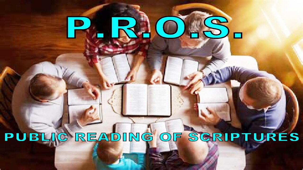 Public Reading of Scripture. November 14