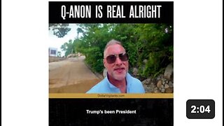 Q-Anon Is Real Alright