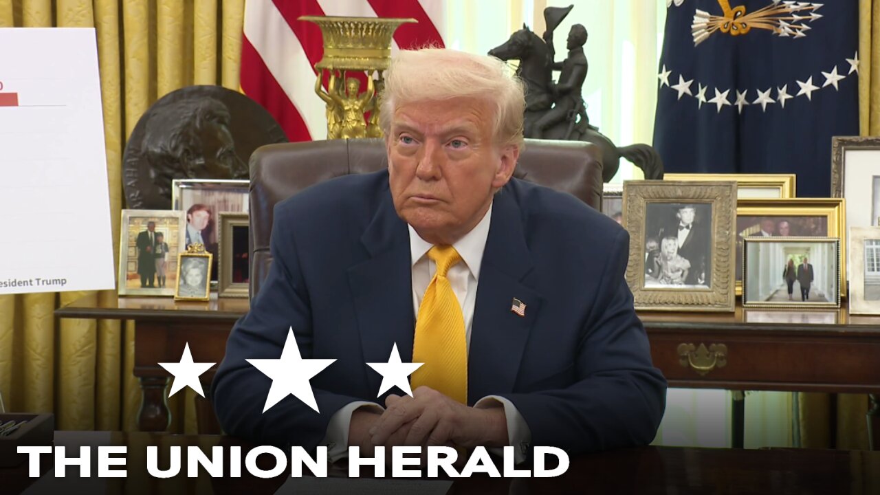 President Trump Delivers Remarks from the Oval Office 03/07/2025