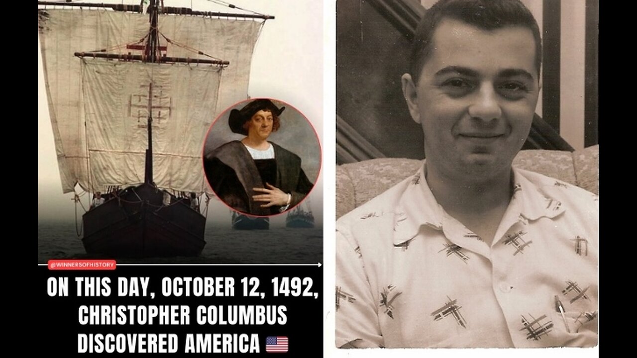 My Dad Born On Columbus Day