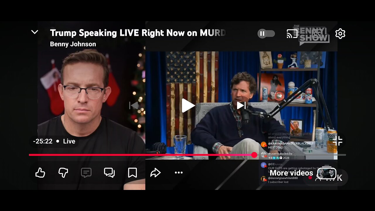 is our Dan Bongino coming back to us?