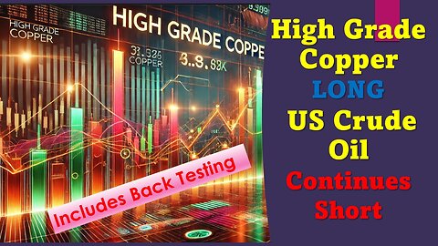 High Grade Copper Long & US Crude Oil STILL BEARISH