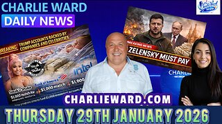 CHARLIE WARD DAILY NEWS WITH CHARLIE WARD & DREW DEMI THURSDAY 29TH JANUARY 2026
