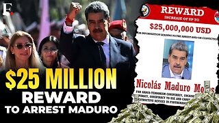 US Announces $25 Million Reward For Arrest of Venezuela's Maduro, UK & Canada Slaps Sanctions