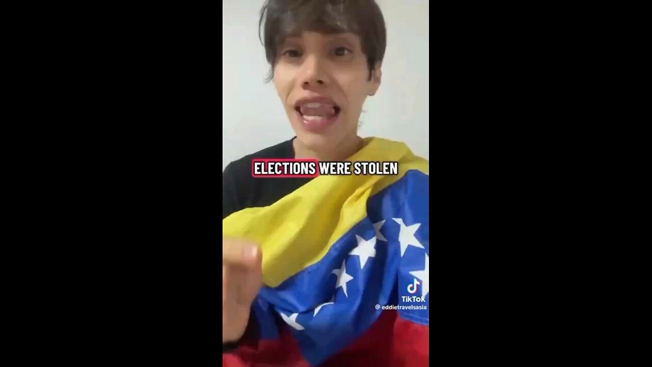 Venezuelans celebrating Liberation