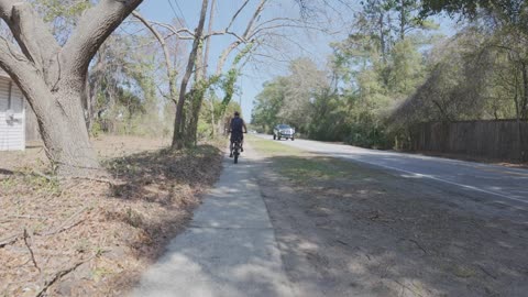 BIKING SULLIVANS ISLAND SC