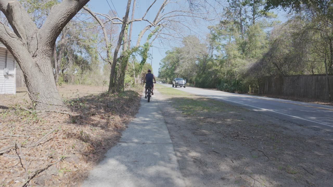 BIKING SULLIVANS ISLAND SC