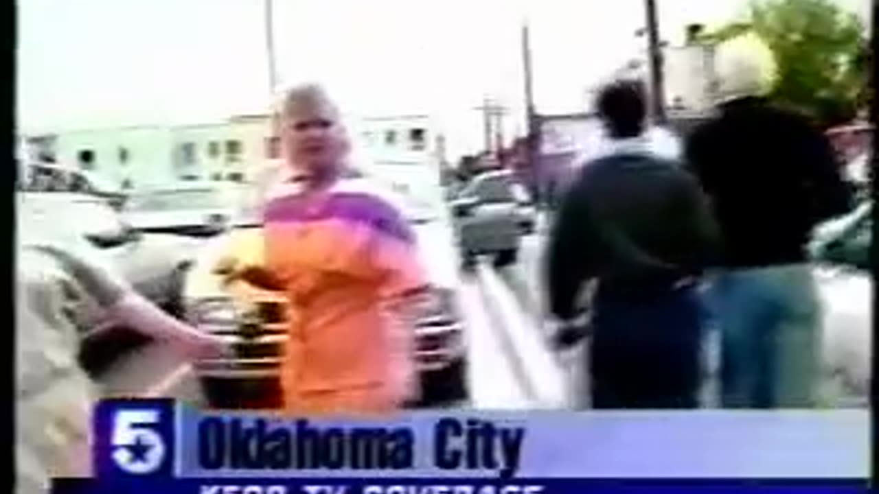 Oklahoma City Bombing RARE footage