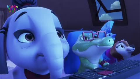 मीप को मिली नई दोस्त _Appu And Friends _Animal Park Funny Animation Cartoon Story _Kiddo Toons Hindi