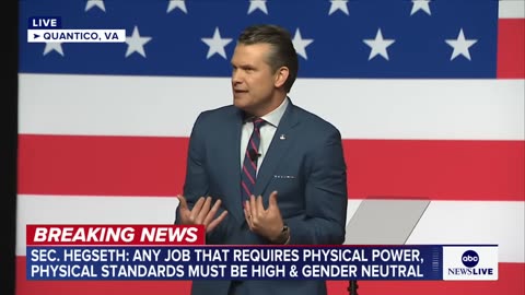 FULL SPEECH: Pete Hegseth lays out standards in speech to top generals & admirals