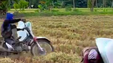 Riding Motorcycles on Land Like a Pro! 😯😯