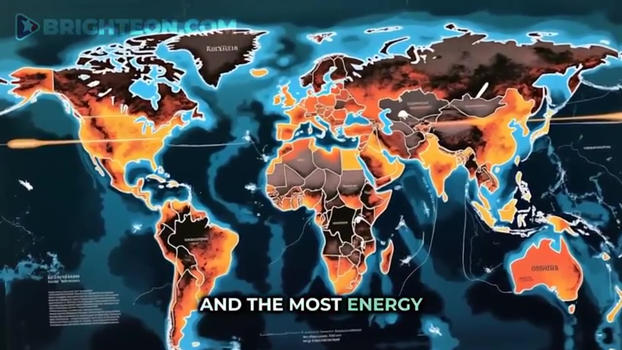 A nation's POWER and MIGHT will soon be based on energy, not people.......