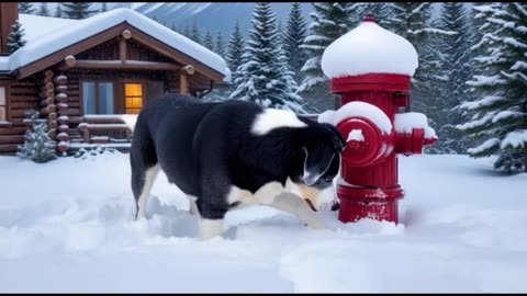 THE DOG WHO LOVED FIRE HYDRANTS