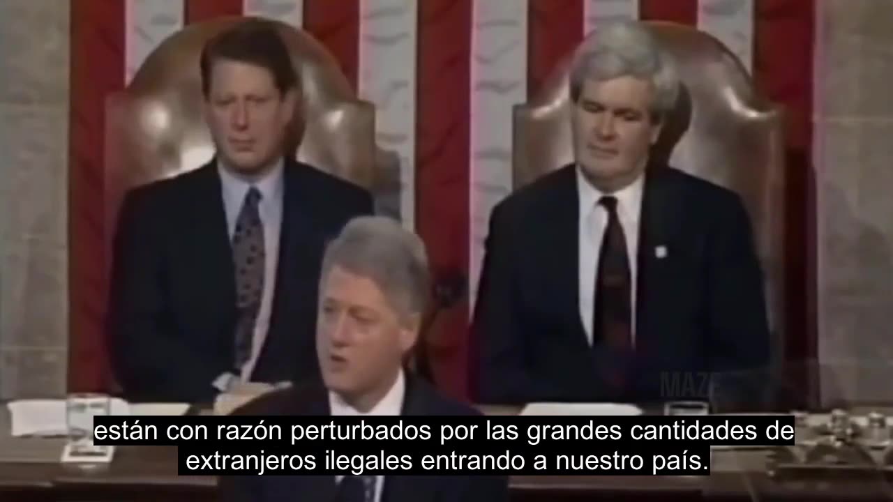 1995 SOTU - President Clinton Remarks on Illegal Immigration
