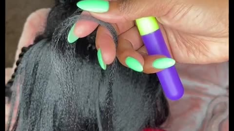 Children Crochet Hairstyle