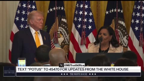 A heartfelt speech by Alice Marie Johnson, who President Trump pardoned