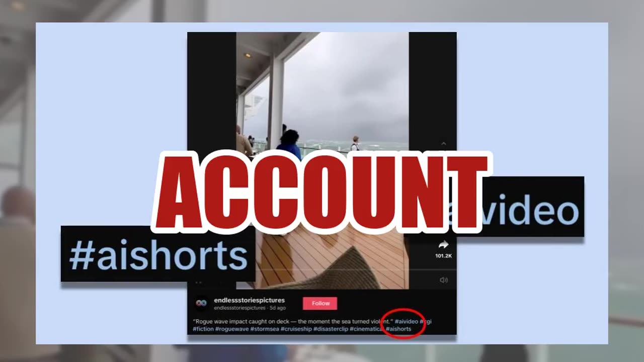 Fact Check: FAKE Video Shows Pacific Ocean 'Rogue Wave' Hitting the Deck of a Ship Called 'Venessa'