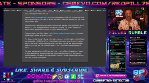 FBI & DOJ Coverup of Clinton Crimes Exposed In Detail on Red Pill News Live