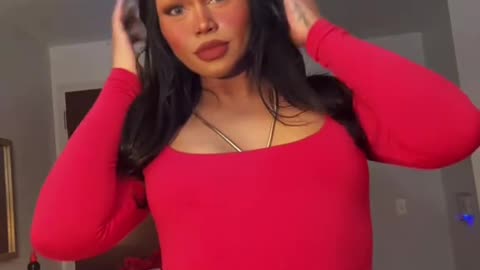 A gentle tgirl in your front