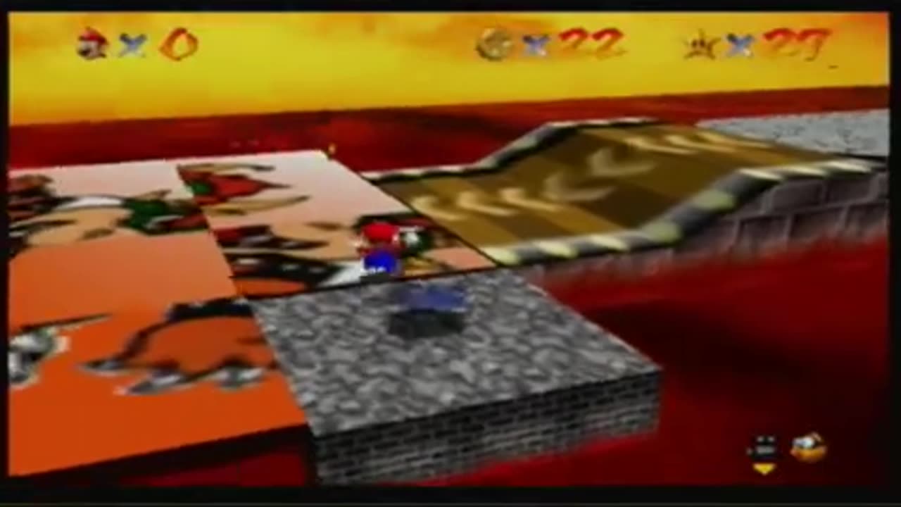 Super Mario 64 - Lethal lava Land - 8 coin puzzle with 15 pieces