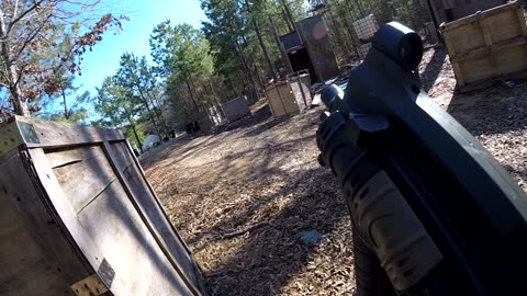 SMG Pistol Fun at Sector 9 Airsoft