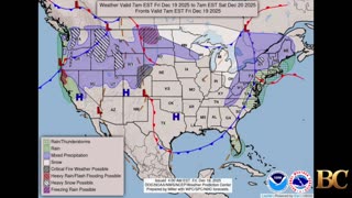 National Weather Forecast (December 19, 2025)