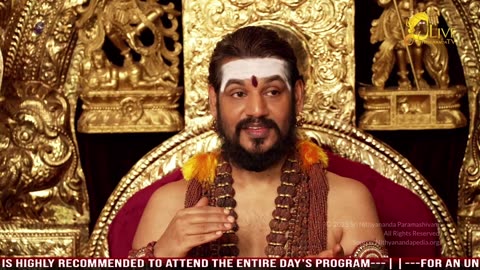 Elevate your consciousness through live darshans from SPH Bhagavan Sri Nithyananda Paramashivam.