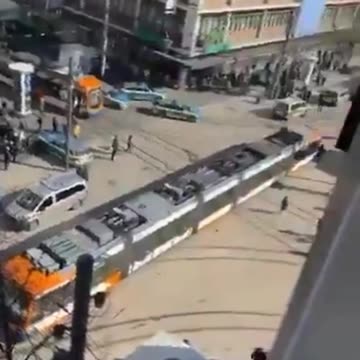 🚨#BREAKING: Footage from the car ramming attack in Mannheim, Germany