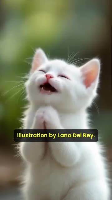 White Cat Praying (CC)