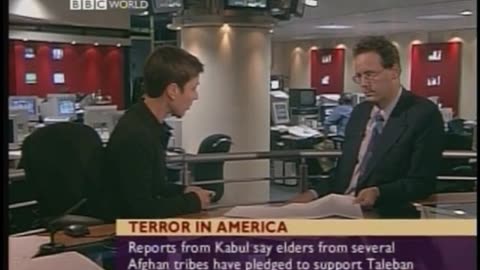 BBC World News BBC September 15, 2001 500pm-530pm BST