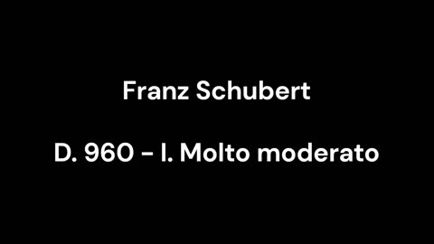 D. 960 - I. Molto moderato