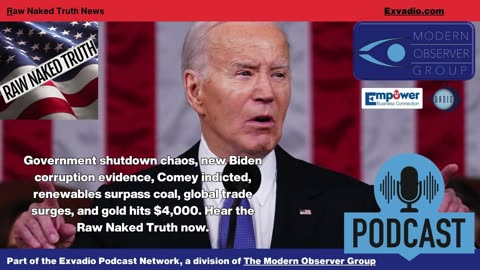 Raw Naked Truth News - 10.6.25 - Shutdown continues Biden and more - Ep 698