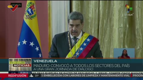 16 - Telesur Noticias - Toma de Posesión de Nicolás Maduro 2025
