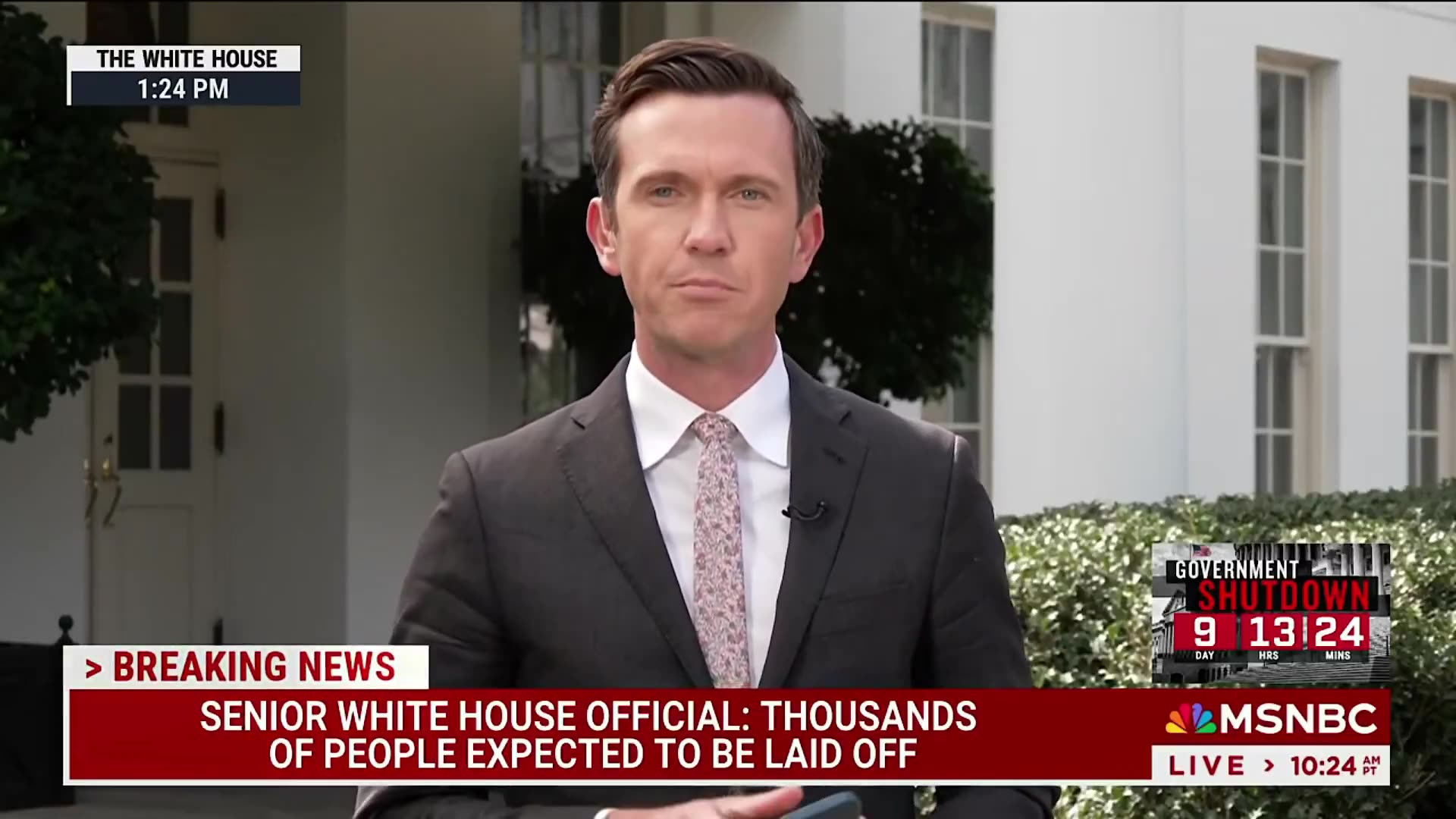 THOUSANDS of federal employees are going to be laid off now by OMB Director