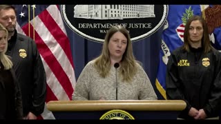 Full Pam Bondi Press Conference 2.12.2025 "A new DOJ"