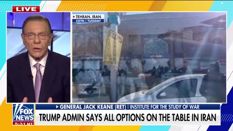 U.S. weighs military response amid Iran uprising