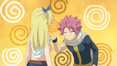 Natsu taking a Peek at Lucy's ____ 🤣 ( NatsuLucy Funny Moments) #fairytail #anime