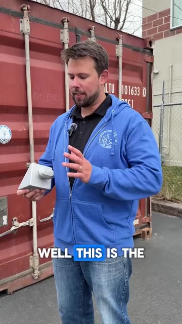 When you need your container to stay exactly where it is | USA Containers ✅