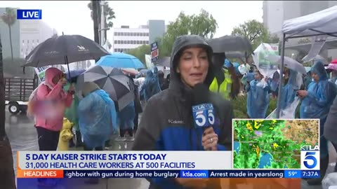 31,000 California Kaiser Permanente healthcare workers begin 5-day strike