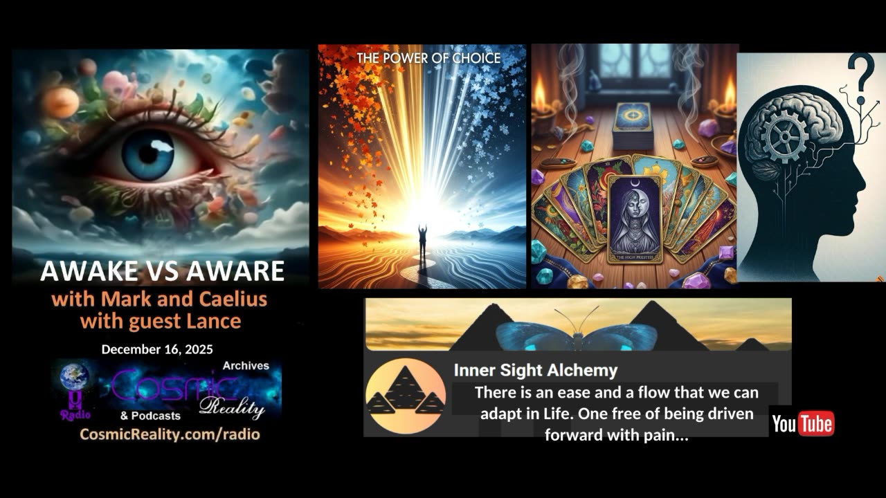 AWAKE VS AWARE 12/16/25 - Lance Discussing Personal Evolution